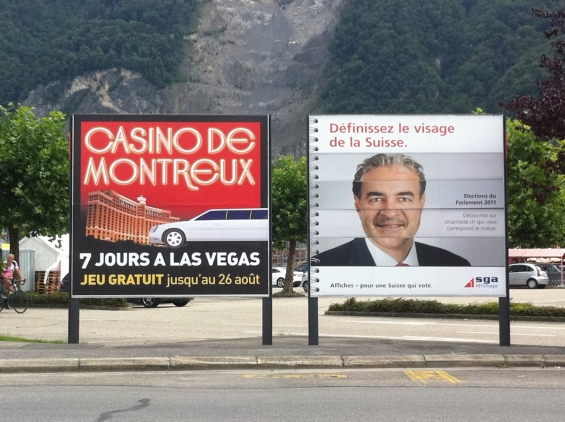 Image SGA - Impression F24 pour le Casino de Montreux - R&eacute;gion Chablais / Riviera / Lausanne - Vaud